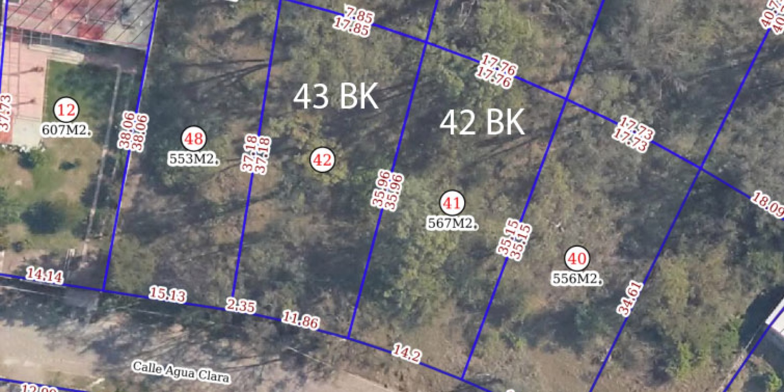 43BK Agua Clara, Agua Escondida, ,Terreno,En Venta,Agua Clara,1008